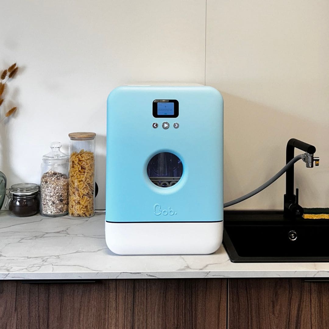 Daan Tech Bob Matte Edition — Matt ice blue door / white body · Photo 1 of 5