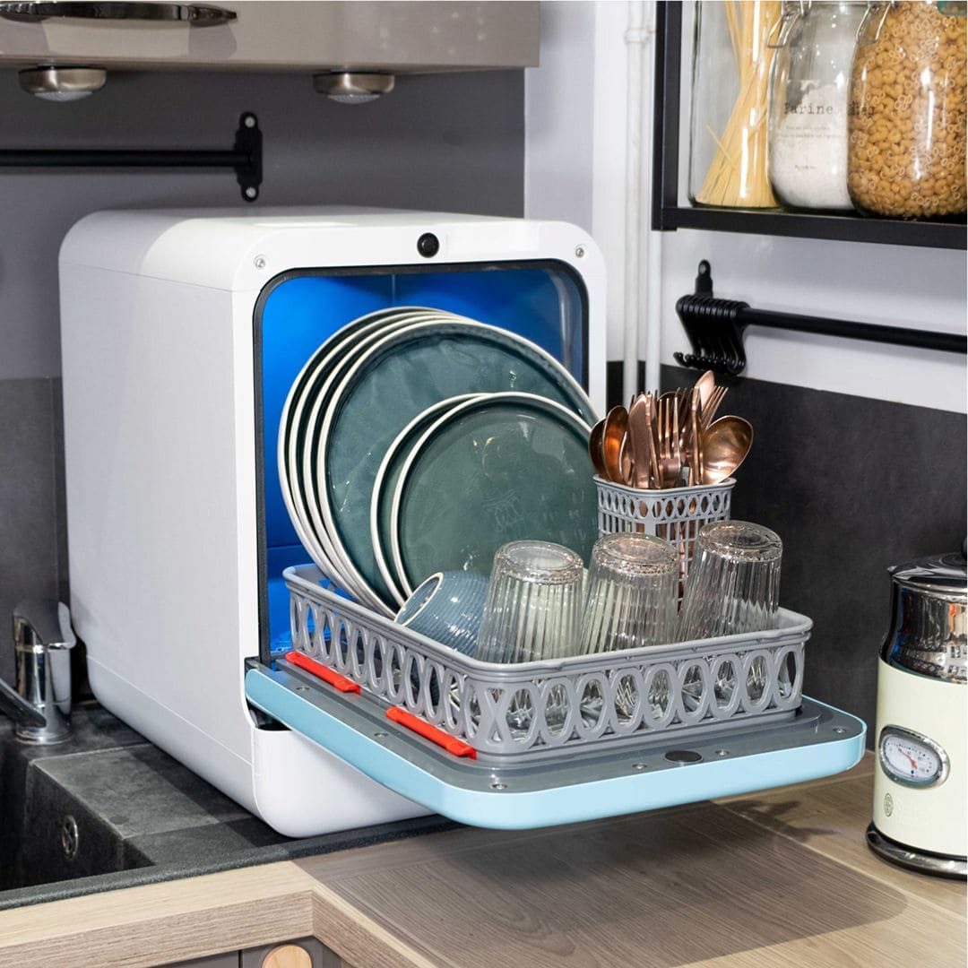 Daan Tech Bob Matte Edition — Matt ice blue door / white body · Photo 4 of 5