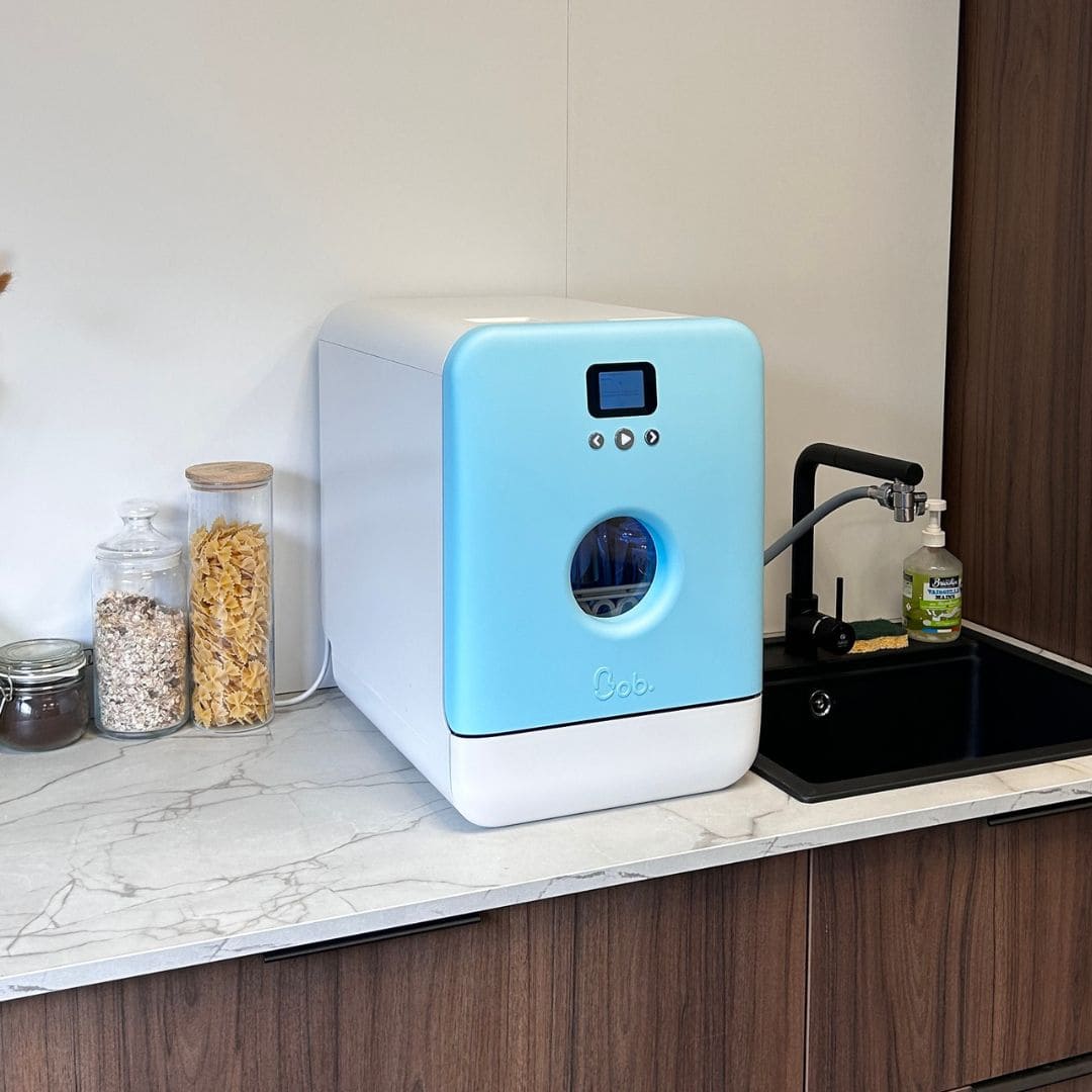 Daan Tech Bob Matte Edition — Matt ice blue door / white body · Photo 5 of 5