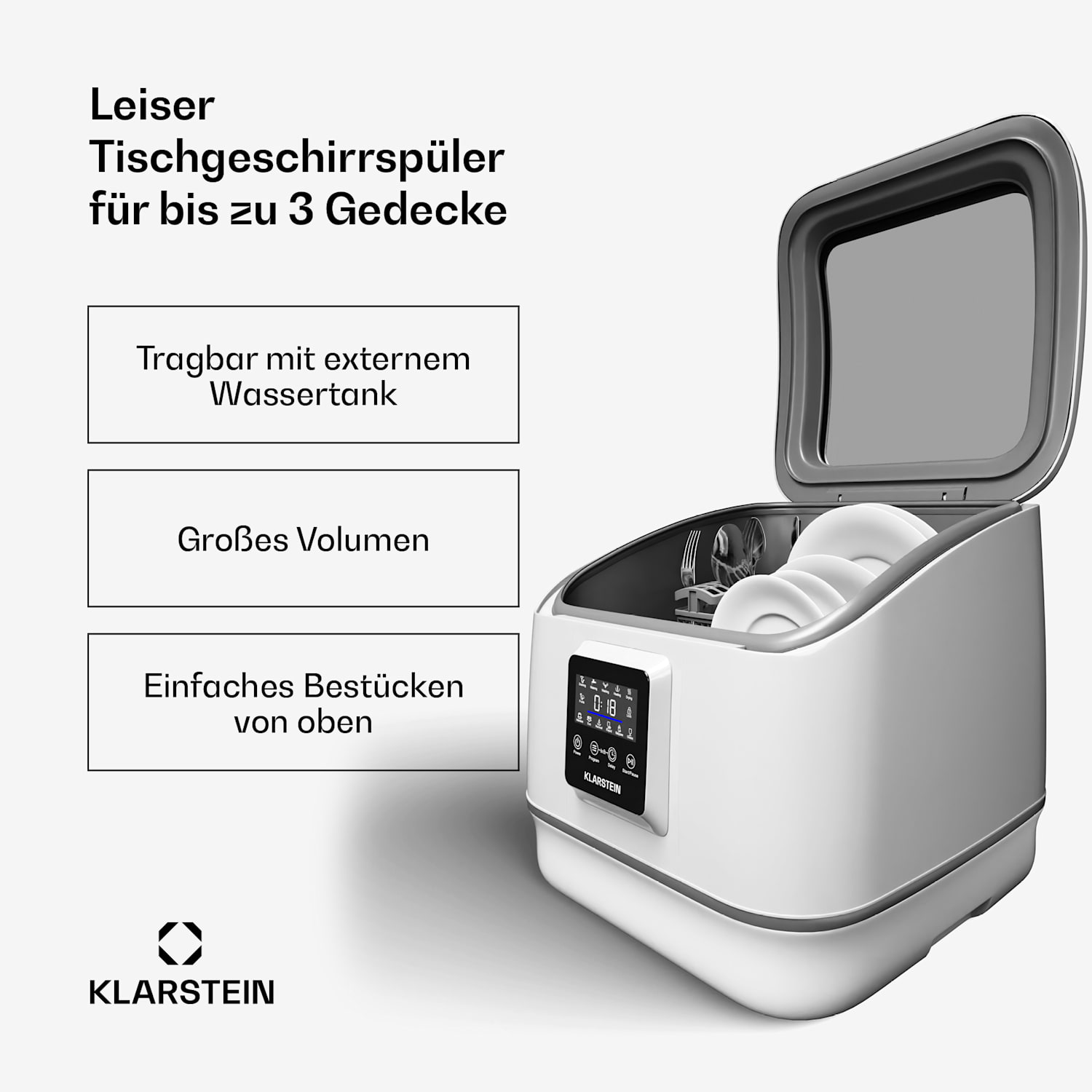 Klarstein SilentScrub — White · Photo 2 of 5