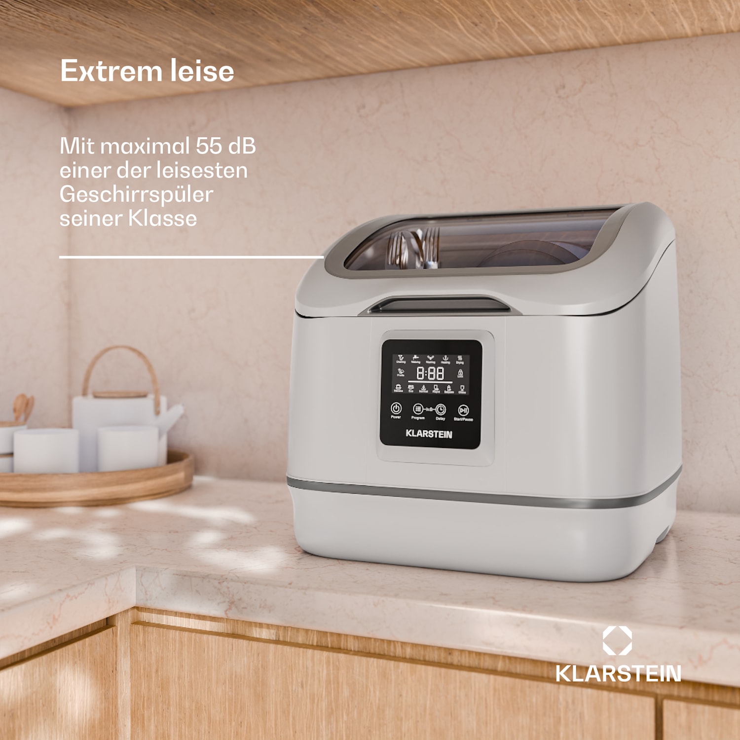 Klarstein SilentScrub — White · Photo 4 of 5